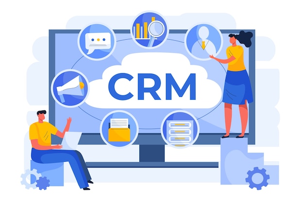 CRM as one of the extended ERP components