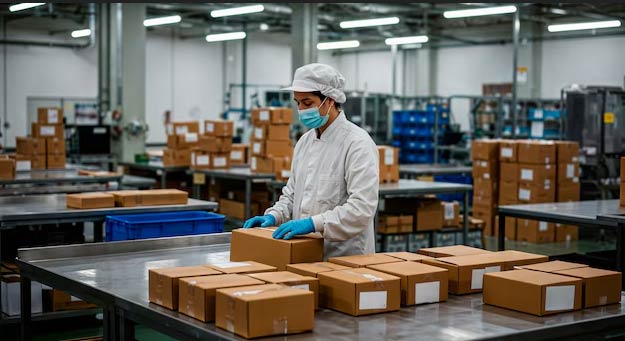 ERP system for batch processing in the pharma industry