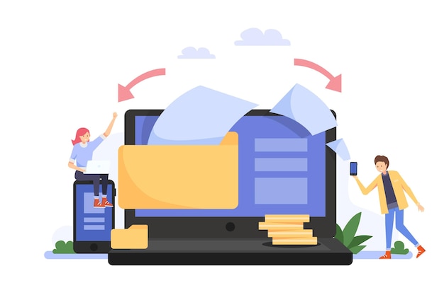 easy document retrieval by using a legal document management software