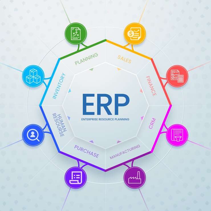 erp software functionalities classification