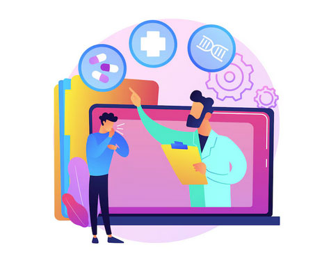 reminders send by the hospital management system to patients