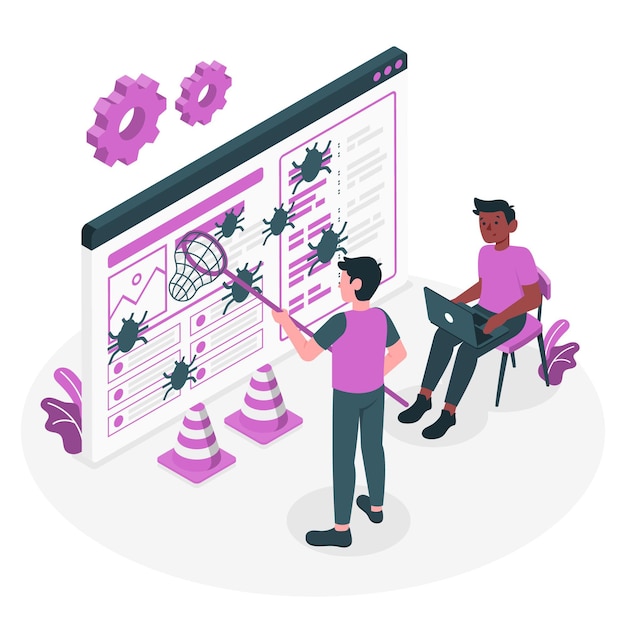 identifying system bugs and error through erp maintenance process